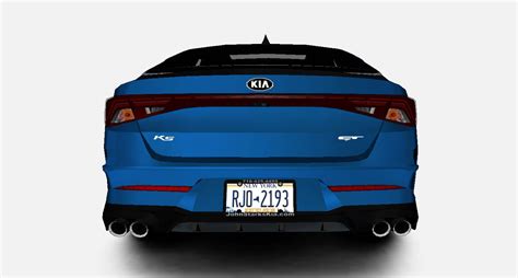 3d Model Kia K5 Gt Us Spec 2021 Gameready Vr Ar Low Poly Cgtrader