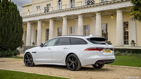 2019 Jaguar XF Sportbrake 20d AWD R Sport UK Spec Rear Three Quarter