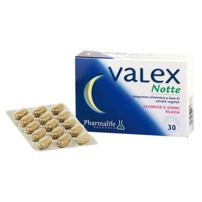 Vendita Valex Notte Compresse Pharmalife Valeriana Per Ansia Insonnia