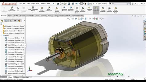 Solidworks Tutorial DC Motor YouTube