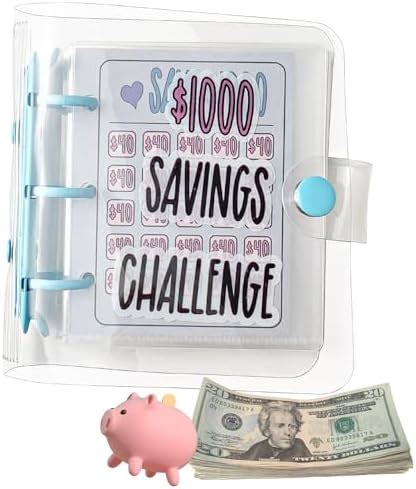 Amazon Savings Challenge Binder Mini Envelopes Money Saving