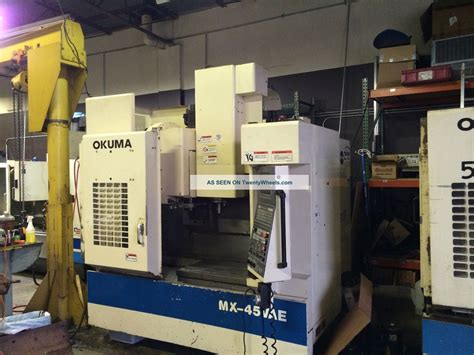 Okuma Mx45vae Machining Center 1999