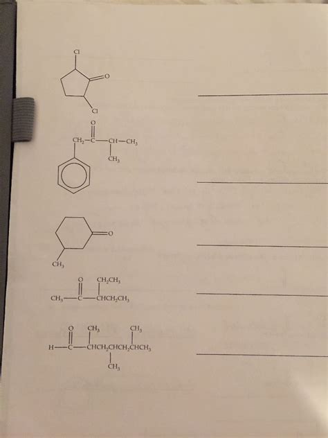 Solved 6 Assign IUPAC Names To The Following Aldehydes And Chegg