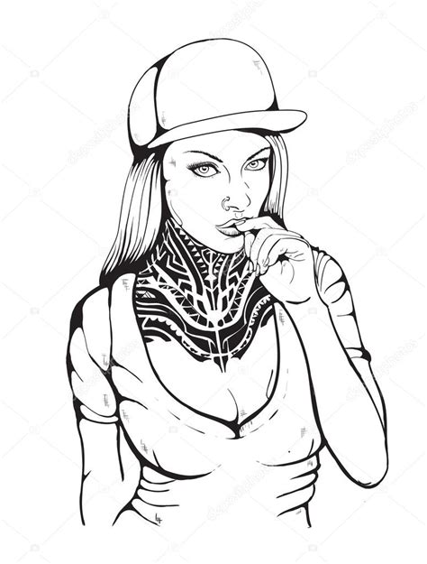 Sex Rap Girl Stock Vector By ©lviktoria25 87676558