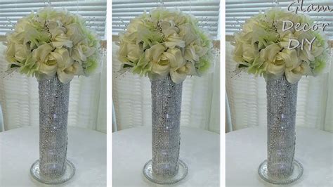 Dollar Tree Diy Glam Bling Spiral Vase Youtube