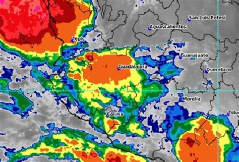 Clima en Puerto Vallarta hoy fuertes lluvias por huracán Jova