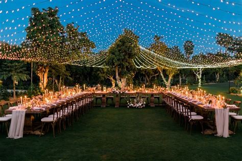 Cabo San Lucas Destination Wedding Beneath Twinkle Lights Ruffled