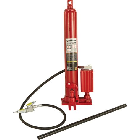 Free Shipping Strongway Ton Long Ram Air Hydraulic Jack Single