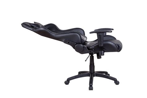 Chaise Gaming Chaise De Bureau Cuir Limitless Noire Gonser Ch