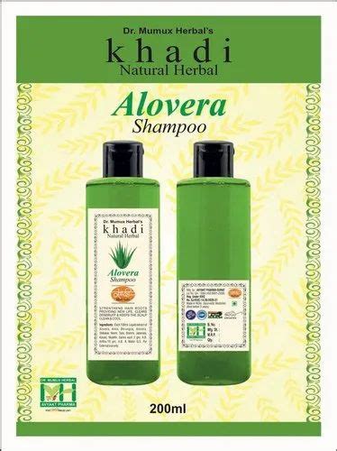 Khadi Natural Herbal Shampoo Alovera At Rs 100 Bottle Khadi Hair