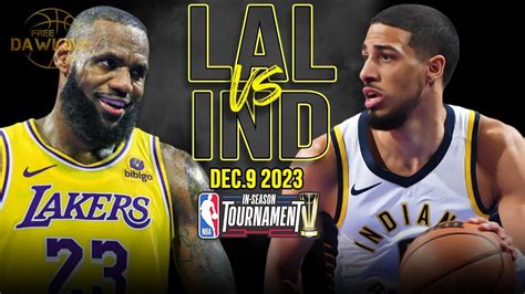 Los Angeles Lakers Vs Indiana Pacers Full Game Highlights December