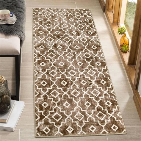 Amazon Wonnitar Moroccan Washable Area Rug 2x4 3 Brown Kitchen Rug