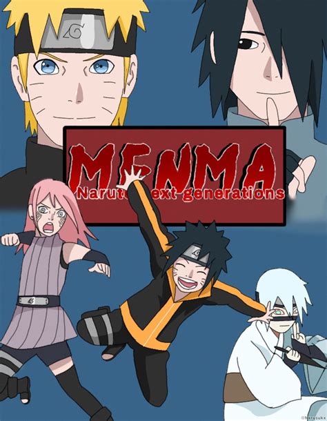 Menma next generation Personagens de anime Naruto mangá Naruto