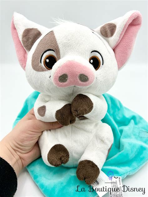 Peluche Pua Cochon Vaiana Disney Babies Disneyland Paris 2020 Couffin