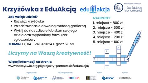 Zapraszamy uczniów szkół podstawowych klas IV VIII do udziału w