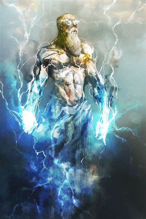 Creatures From Dreams Greek Mythology Art Zeus God God Art