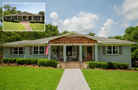 Before After S Ranch House Renovation