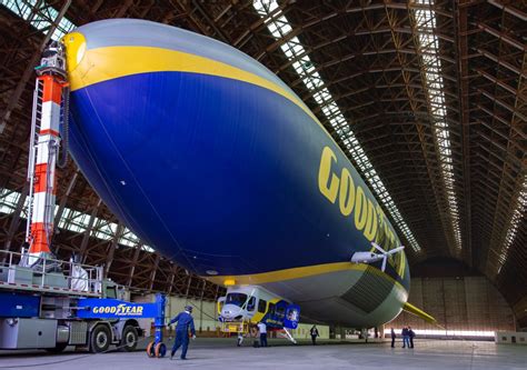 Goodyear Blimp visits Tustin hangar for repairs – Orange County Register