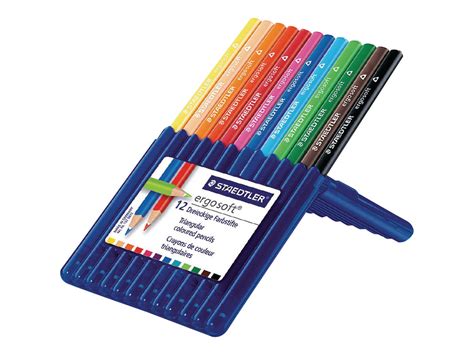 Staedtler Ergosoft Crayons De Couleurs Couleurs Assorties