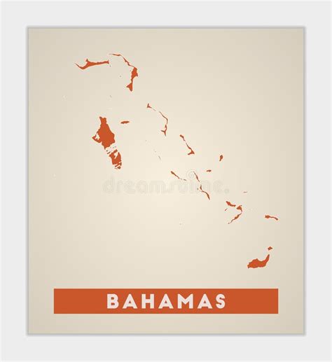 Bahamas Poster Stock Vector Illustration Of Outline 170799051