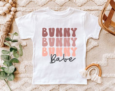 Bunny Babe Svg Easter Bunny Svg Easter Sublimation Png Etsy