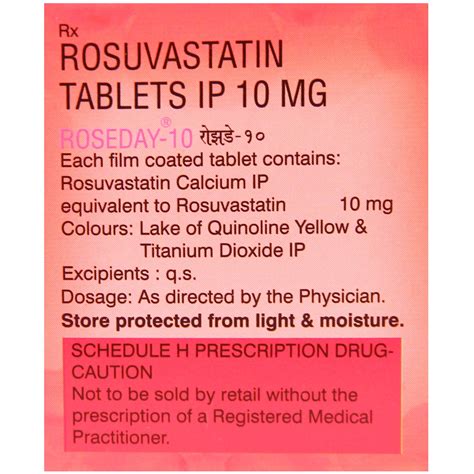 Roseday 10 Tablet 10s Price Uses Side Effects Composition Apollo