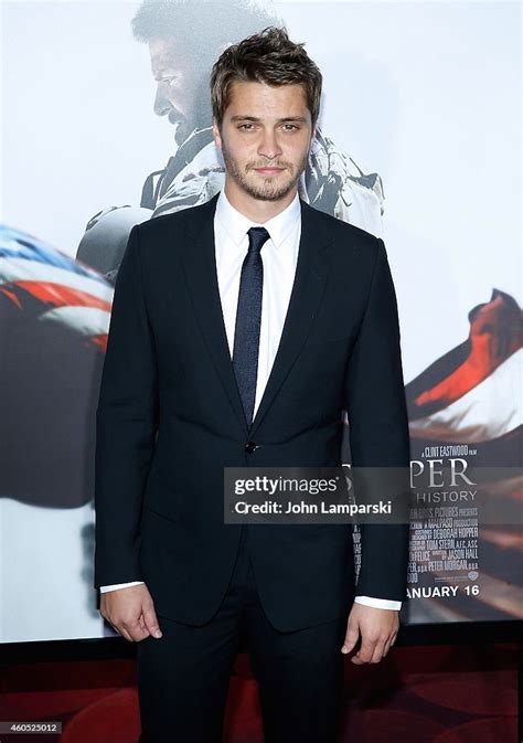 Luke Grimes attends "American Sniper" New York Premiere at Frederick... News Photo - Getty Images