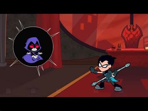 Teen Titans Go Jump Jousts Jam Raven And Cyborg Vs Robin And Finn