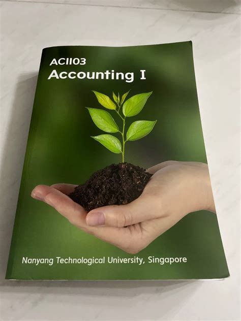 AC1103 Accounting I NTU Textbook Hobbies Toys Books Magazines