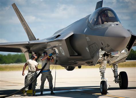 Hot Pits Keep F 35s Flying Eglin Air Force Base Article Display