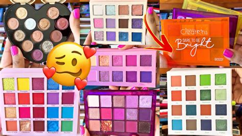 My Makeup Collection And Declutter Ft Eyeshadow Palettes Youtube