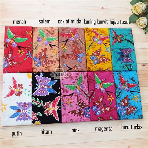 Jual KAIN BATIK TULIS BAKARAN ASLI PATI BAHAN KATUN KUPU DAUN Shopee