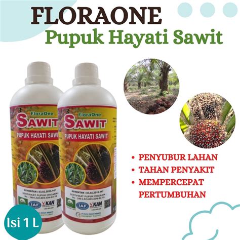 Jual Pupuk Sawit Agar Berbuah Lebat Pupuk Hayati Sawit Floraone