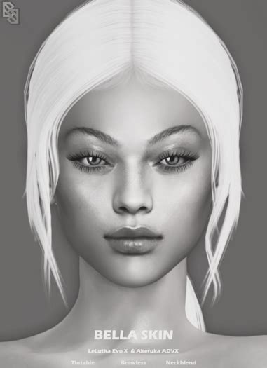 Second Life Marketplace Bella Skin For Lelutka Evox Akeruka Advx By