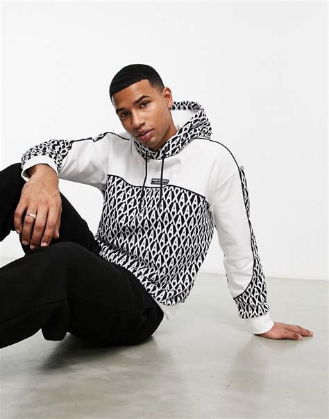 Armani Exchange Logo Hoodie In Navy Asos Armani Exchange Armani