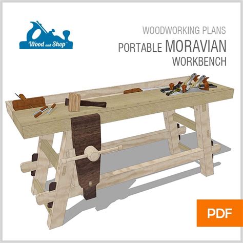 Free Workbench Plans For The Moravian Workbench