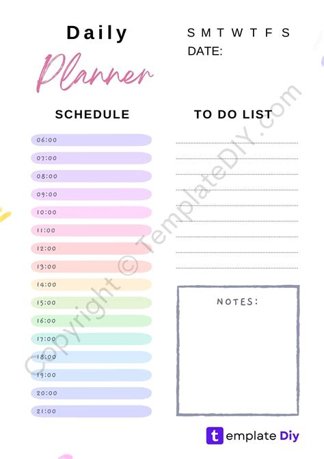 This Printable Daily Planner Is Designed To Maintain And Manage Your