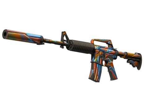 M4a1 消音型（stattrak™） 破碎铅秋 略有磨损csgo饰品交易 C5game饰品交易平台