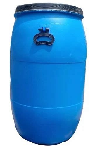 Round Litre Removable Cap Hdpe Plastic Drum For Water And Chemical