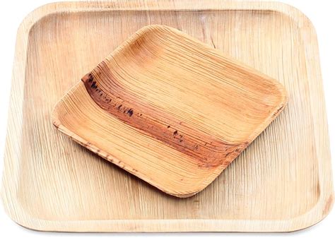 Amazon Ecotiva Inch Palm Leaf Plates Pack Palm Plates