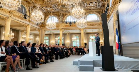 Conférence des Ambassadrices et des Ambassadeurs le discours du