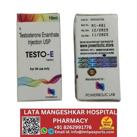 Powerbolic Lab Testosterone Enanthate Injection USP At Rs 1720 Vial In