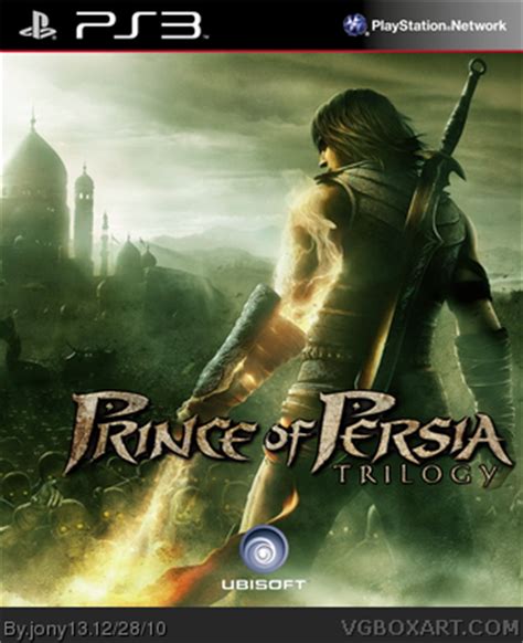 Prince Of Persia Trilogy PlayStation 3 Box Art Cover By Jony13