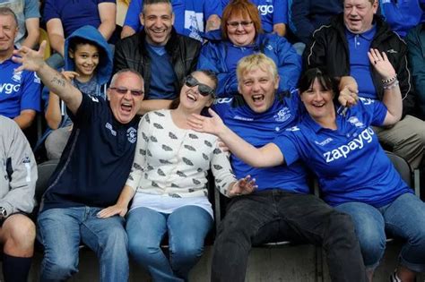 Look Birmingham City Fans Turn Out In Numbers For Trip To Burton