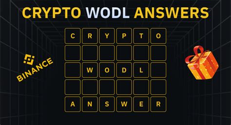 Binance Crypto WODL Answers Today Tricks N Tech