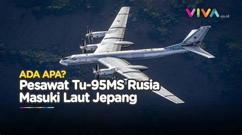 Duh Pesawat Pengebom Tu Ms Rusia Masuk Laut Jepang Youtube