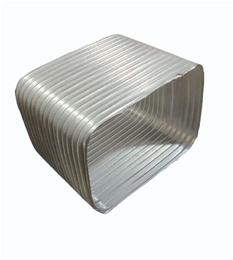 Sm 140 R Rectangular Semi Rigid Aluminum Flexible Duct Grade A Grade Dia 12 Inch At Rs 1310