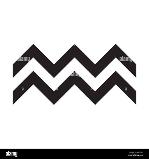 Zigzag Symbol Vector Typical Egyptian Assyrian And Greek Motives