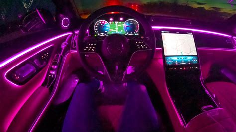 Mercedes Benz S Class 2022 Interior Lights