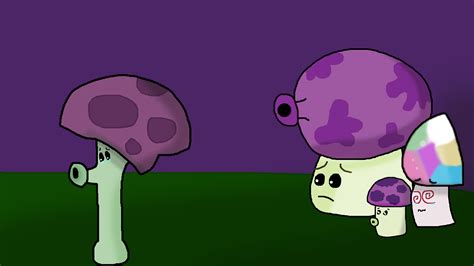 Scaredy Shroom Plants Vs Zombies